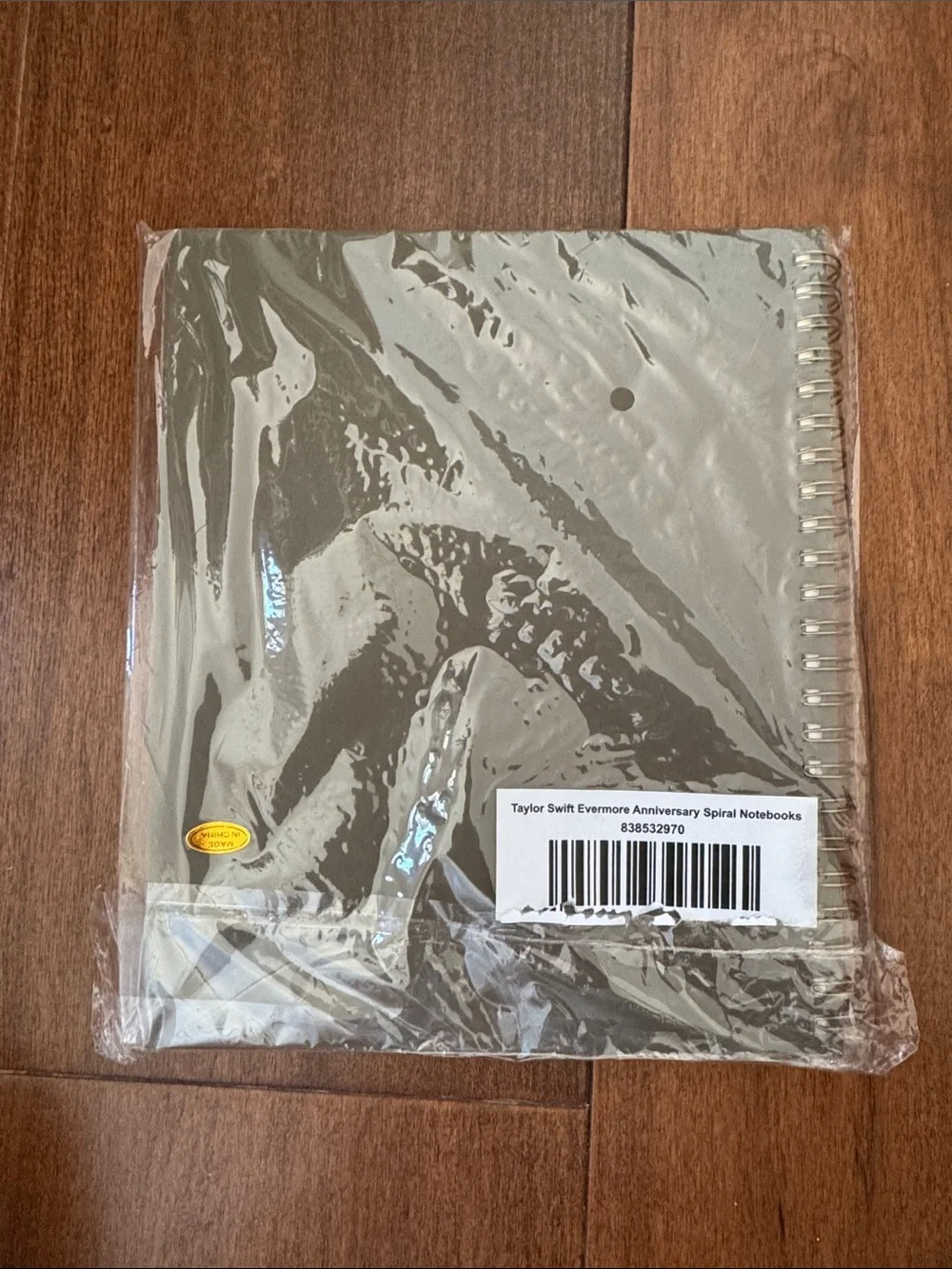 Taylor Swift Evermore Anniversary Spiral Notebook